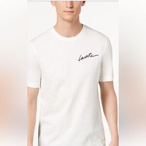 Mens Lacoste med shirt very good used condition